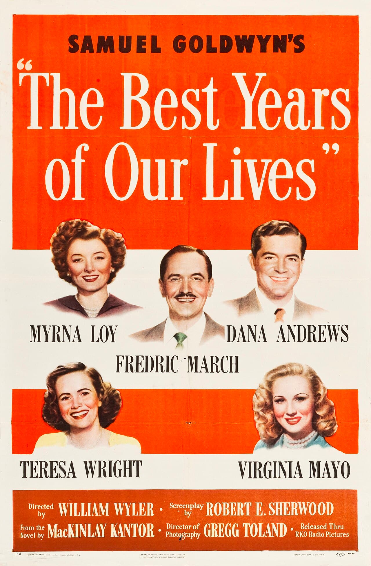 Cartell de The Best Years of Our Lives (1946).