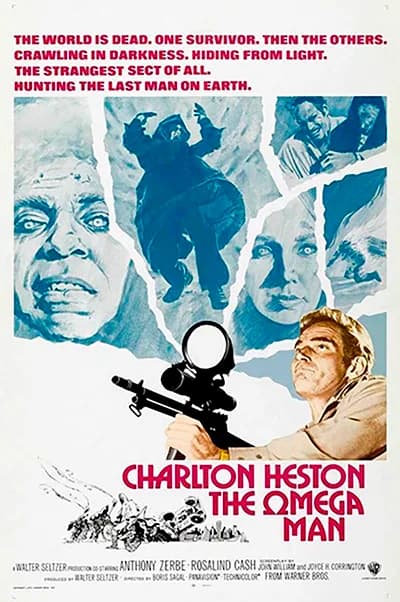Cartel original de la película The Omega Man